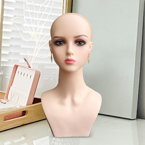 Cabeza De Maniquí Femenina, Soporte Para Cabeza De Estilo B