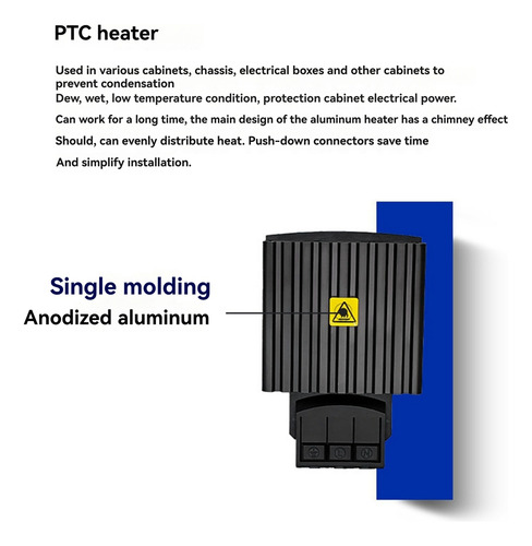 Calentador De Aleación De Aluminio Hg140 Ptc Semiconductor A