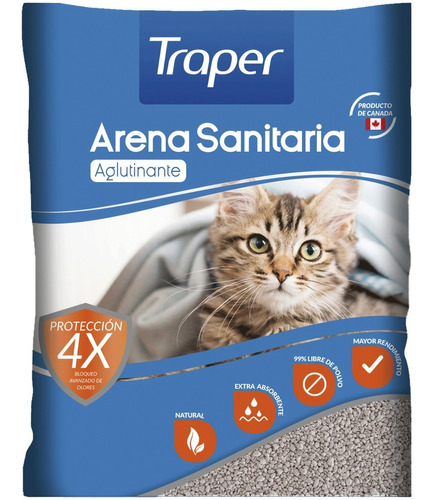 Arena Sanitaria Traper 4 Kilos