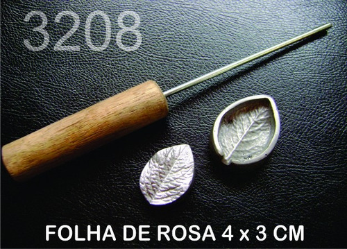 Frisador Eva E Tecido Folha De Rosa 3208