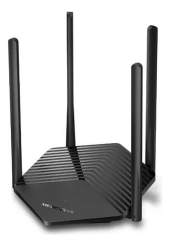 Roteador Wi-Fi Mercusys MR60x, Ax1500 de banda dupla de 6 Gigabits, preto