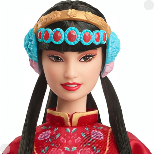 Boneca Barbie Edição Ano Lunar Chinês Hrm57- Mattel
