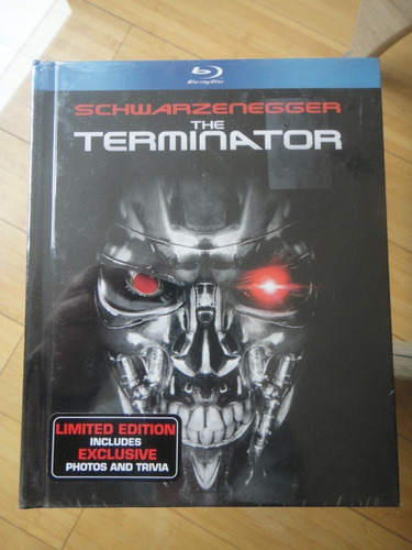 The Terminator (cameron) Digibook Blu Ray Sellado Usa