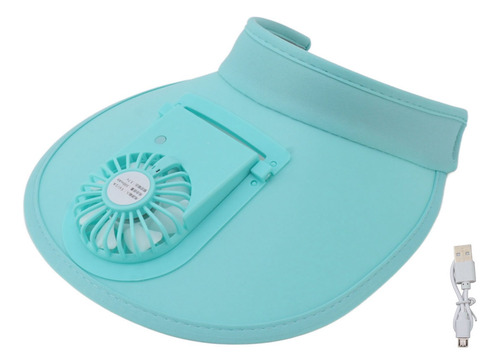Gorro De Ventilador Para Mujeres Y Niños Con Protección Sola