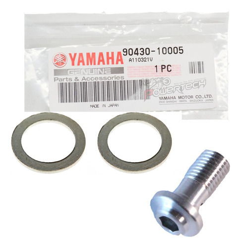 Kit Tornillo Arandelas Flexible Bomba Freno Yzf 250 08 - 16