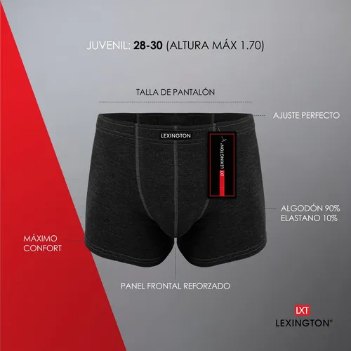Boxer para hombres jóvenes hotsell