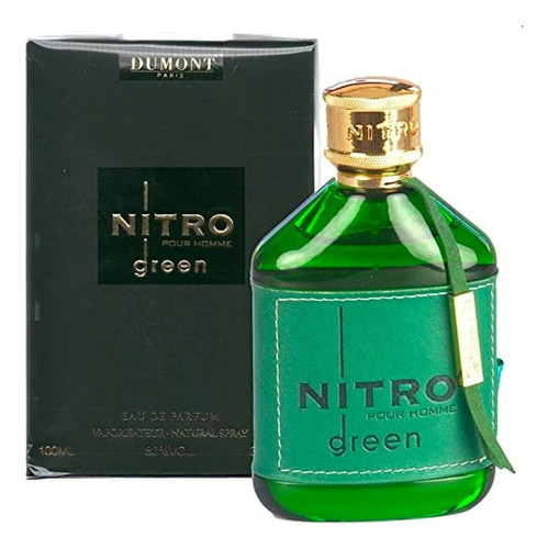 Perfume masculino Dumont Nitro Green Edp 100ml - 100% original