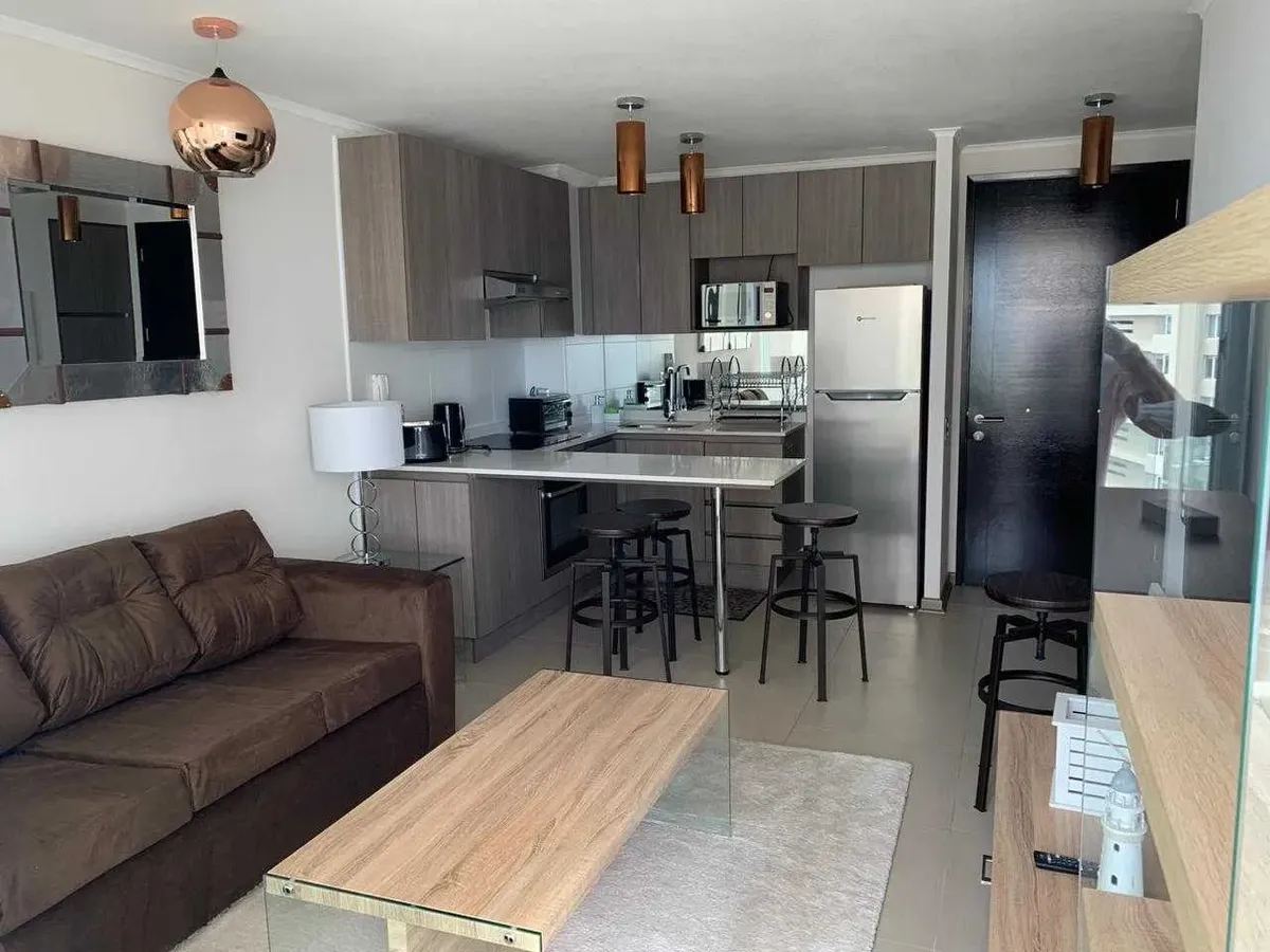 Imagen 3 de 9 de Departamento Amoblado En Venta En Concón (174163)
