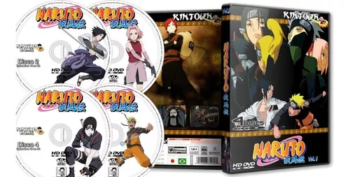 Dvds Naruto Classico + Shippuden Completos + 11 Filmes