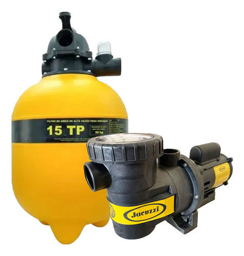 Kit Filtro E Bomba + Dispositivos Jaccuzi Completo Em Inox
