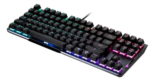 Teclado Mecanico Msi Vigor Gk50 Elite Tkl, Rgb, Switch Azul