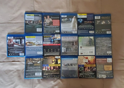 40 Películas Originales Varias (17 Blu-ray Disc+23 Dvd) (Usado)