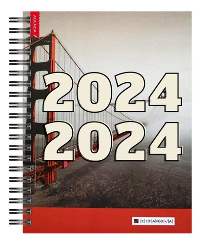 Agenda Citanova Centenario 2023 Diaria Espiral Urbano 16x23
