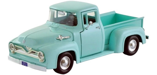 Ford F-100 Pickup 1955 Escala 1:24 Motor Max Verde