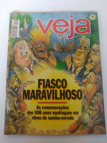 Revista Veja Fiasco Maravilhoso 1647 Samba Política 4547