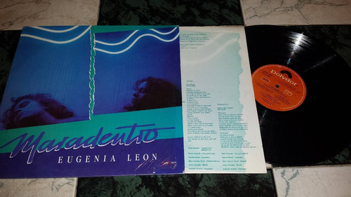 Eugenia Leon - Mar Adentro / Lp Con Inserto
