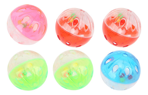 Pelota De Juguete Para Masticar Pájaros, 10 Unidades, Colori