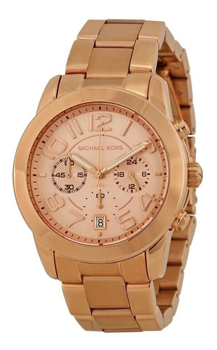 Reloj Michael Kors Mk5727 Mercer Rose Chronograph para mujer