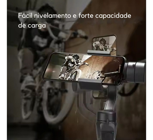 Estabilizador De Imagem Celular Profissional Gimbal 3 Eixos