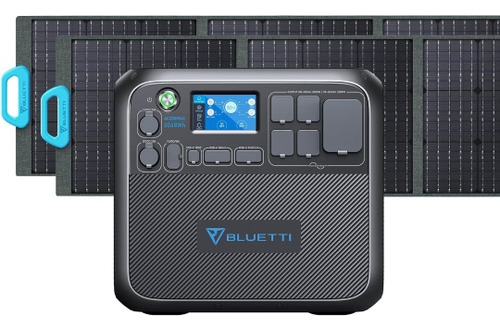 Bluetti Solar Generator Ac200max Con 2 Paneles Solares De200