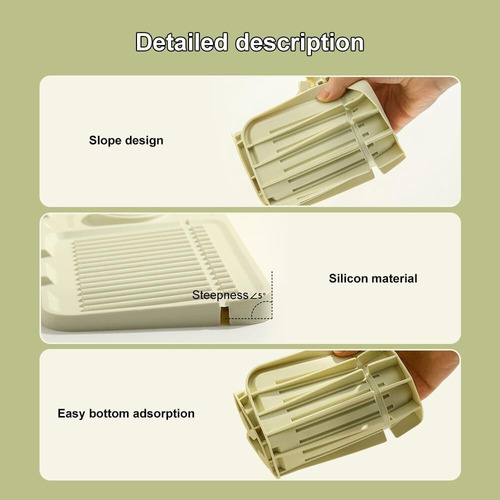 Protector Contra Salpicaduras Silicona Para Grifo Fregadero