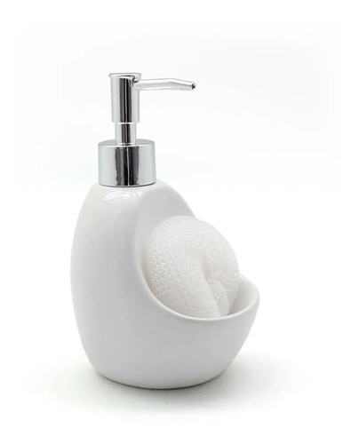 Dispenser Ceramica Detergente Jabon Esponja Pettish Online