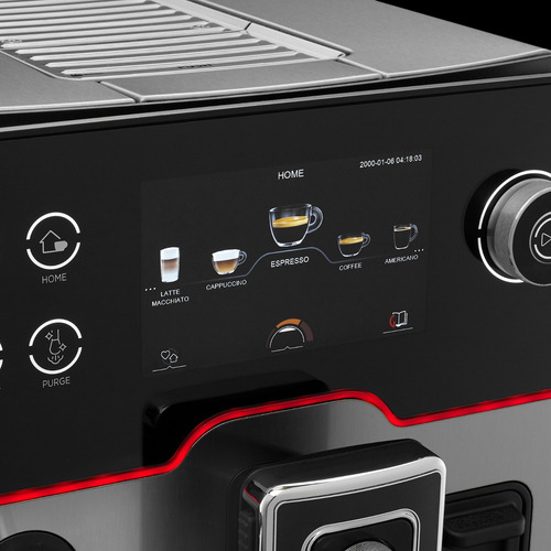 Gaggia - Accademia Steel Color Plateado