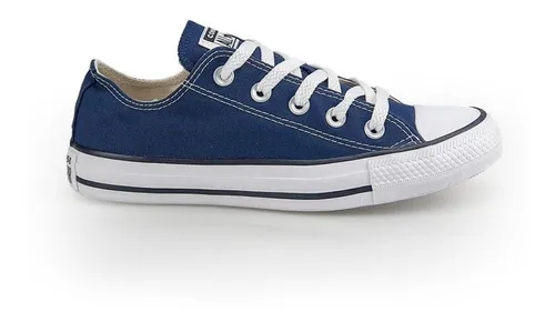 All star azul claro cano best sale baixo