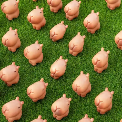 Figuras Capibara 20 Piezas Mini Figuras Capibara Capybaras