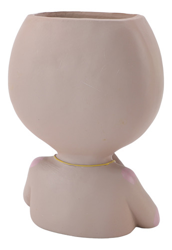 Maceta Face Macetero De Resina Para Mujer, Multiusos