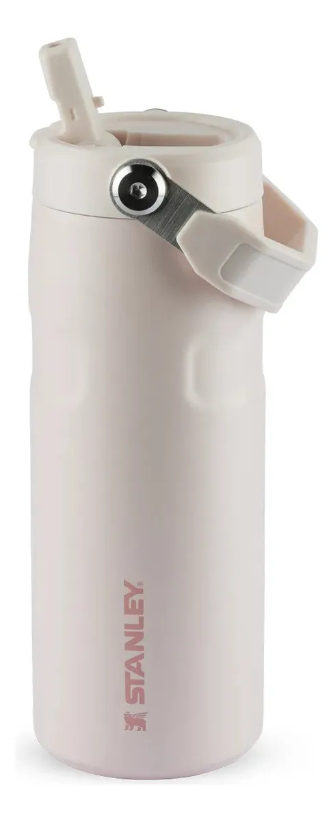 Personalizado | Garrafa Stanley Aerolight Flip Straw 473ml Rose Quartz