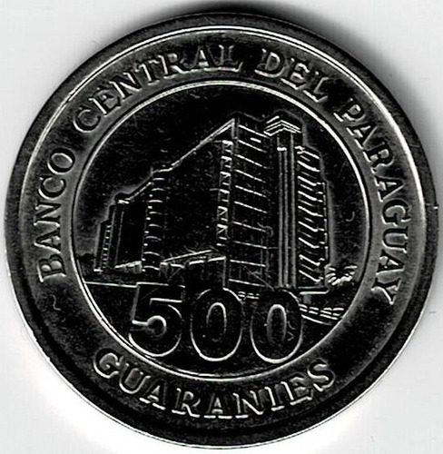 Moneda  De  Paraguay  500  Guaraníes  2006  S/c. Excelente  