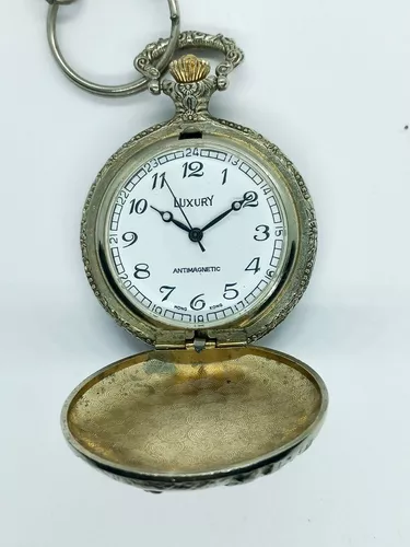 Reloj De Bolsillo Luxury Vintage Estilo Cazador A Cuerda | sin intereses
