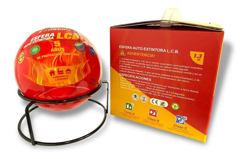 Esfera, Balon Extintor Automático Polvo Abc 1,3kg