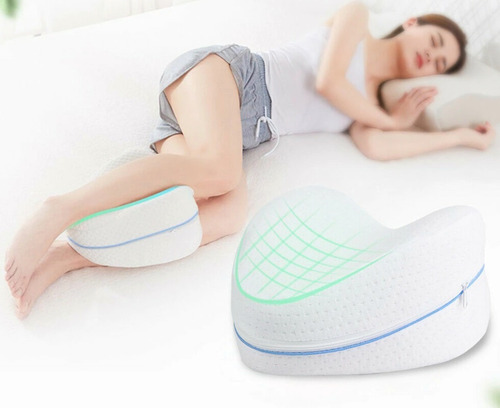 Almohada Ortopédica Viscoelastica Memory Rodillas Y Piernas