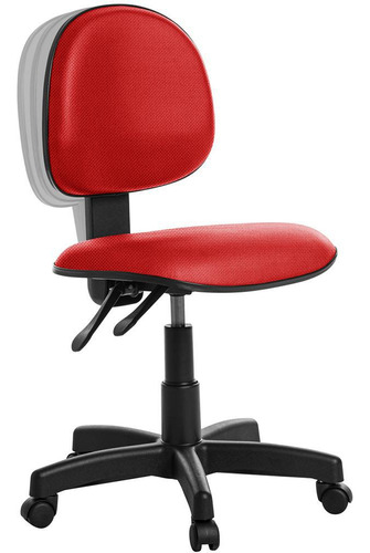 Cadeira De Escritório Ergonômica Executiva Rj Vermelho