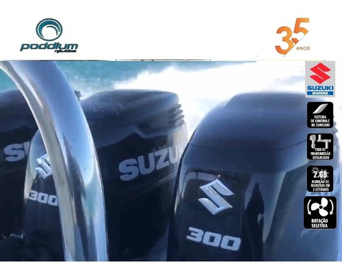 Imagem 2 de 5 de Motor Suzuki Df300ap 4t V6 - Frete Grátis - Poddium Náutica