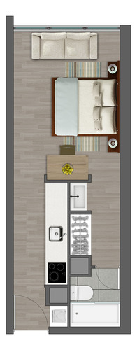 Juan Mitjans 105 - Departamento Studio, Macul