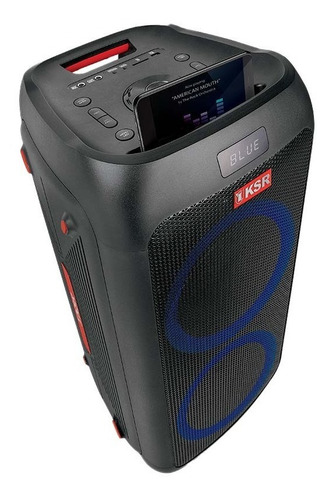 Imagen 2 de 2 de Bafle Amplificado Recargable 2x8 Kaiser Con Tecnología Ksr-