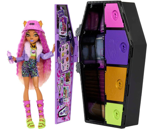 Muñeca Monster High Clawdeen Wolf Skulltimate Secrets