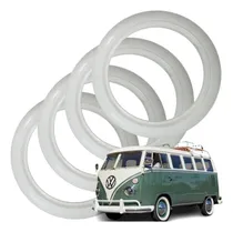Comprar 4 Peças Banda Faixa Branca Larga 5cm Fusca Pneu Aro 14 15 16