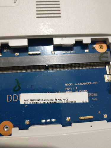 Placa Mãe Notebook Samsung I3..7°. Np350 Azul (Usado)