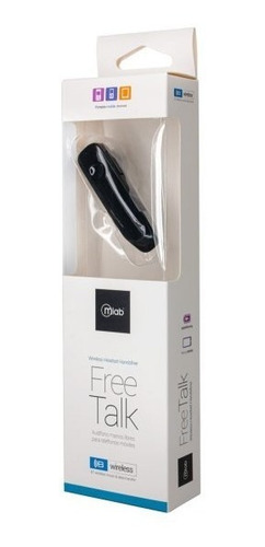 Imagen 3 de 3 de Audifono Manos Libre Microlab Free Talk Black