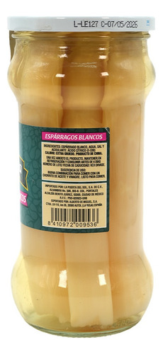 La Gitana Esparragos Blancos Extra En Frasco 540g
