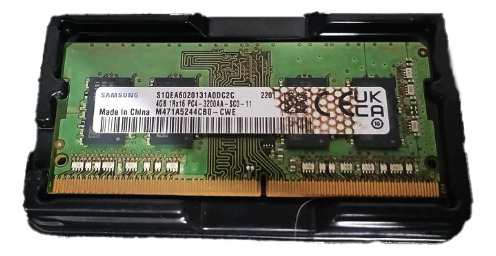 Memoria Ram Ddr4 4gb 3200 Mhz Samsung (Usado)