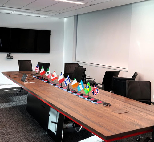 Conjunto De Bandeiras De Mesa Bclin De Países, Guatemala