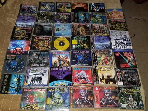 Cds Discos Iron Maiden Ediciones Limitadas Japones Singles