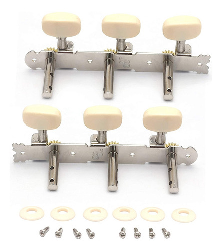 Pinzas De Afinación Para Guitarra Vintage Chapadas En Oro, C