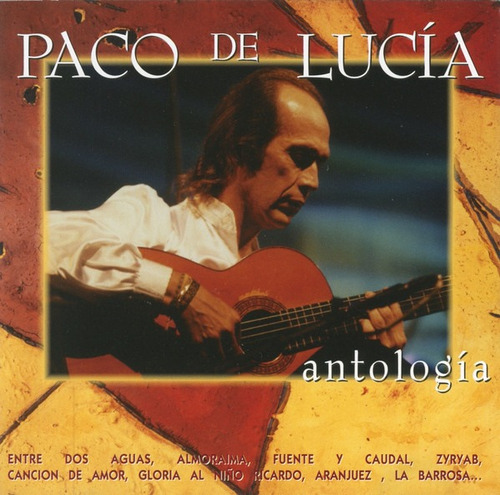 Paco De Lucía Antología Vol 1 Y 2 2cds Nuevo Sellado Import