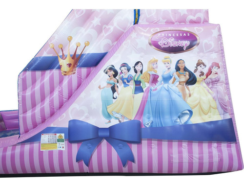 Tobogã Hiper Princesas Com Motor Soprador
